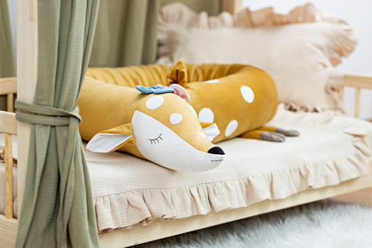 Doe with Flowers – Cuddle Pillow