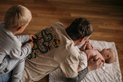 Dad of the Year Race Track Oversized T-Shirt