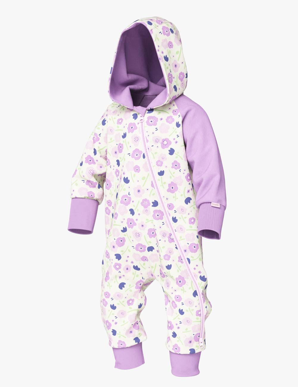 Double cotton jumpsuit BJORN - Summer Flowers
