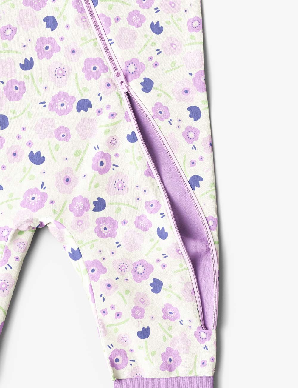 Double cotton jumpsuit BJORN - Summer Flowers