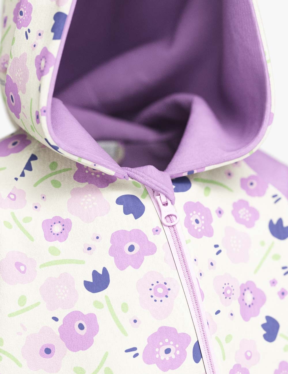 Double cotton jumpsuit BJORN - Summer Flowers