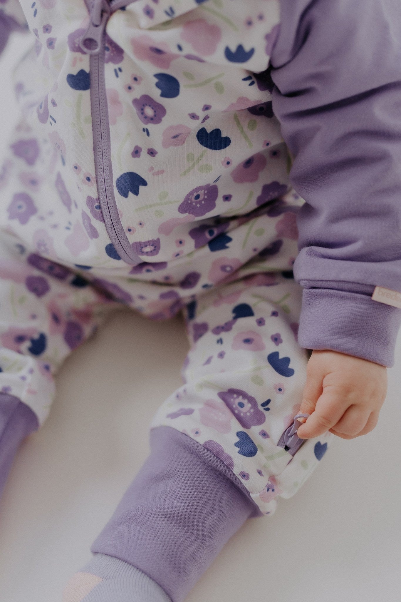 Double cotton jumpsuit BJORN - Summer Flowers