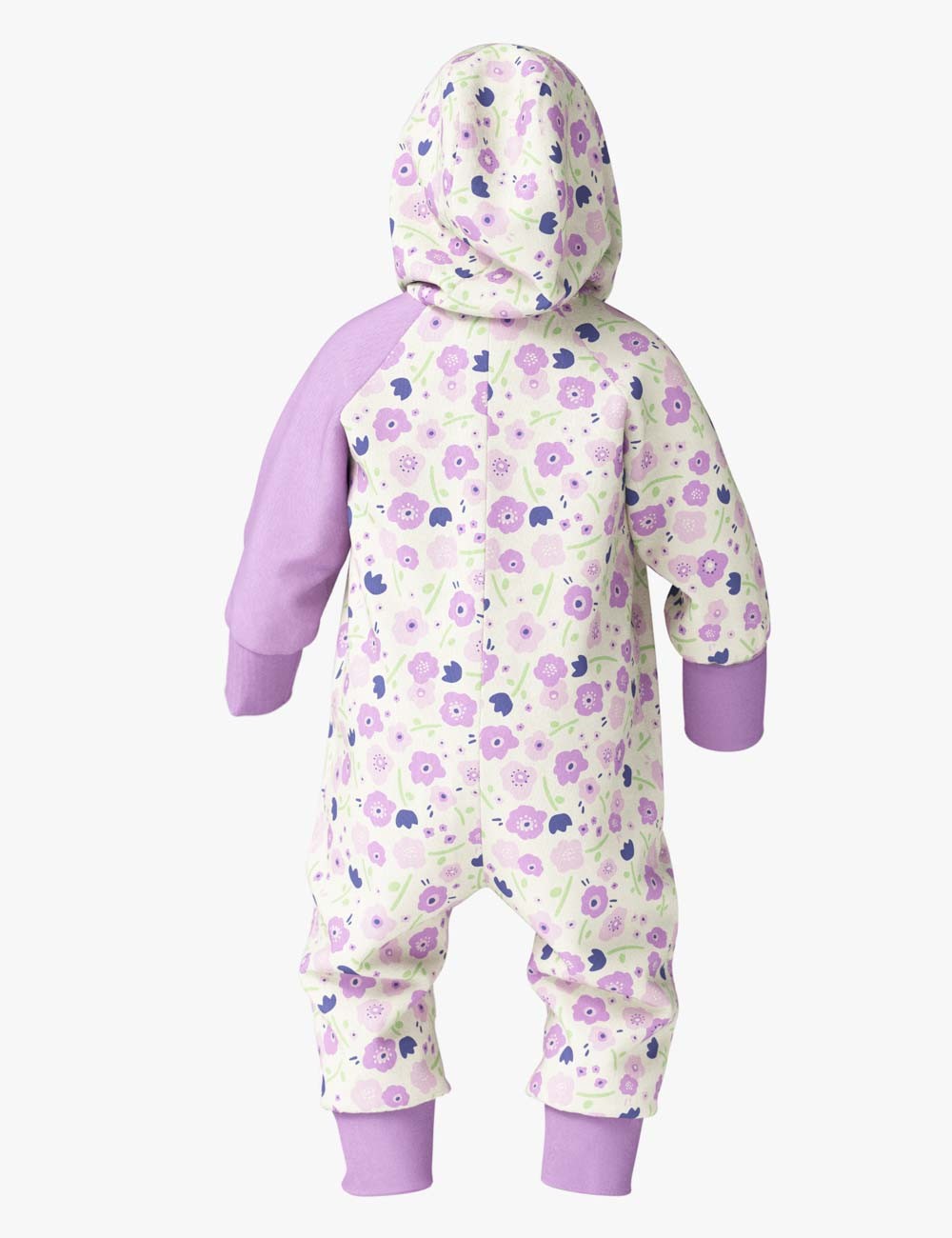 Double cotton jumpsuit BJORN - Summer Flowers