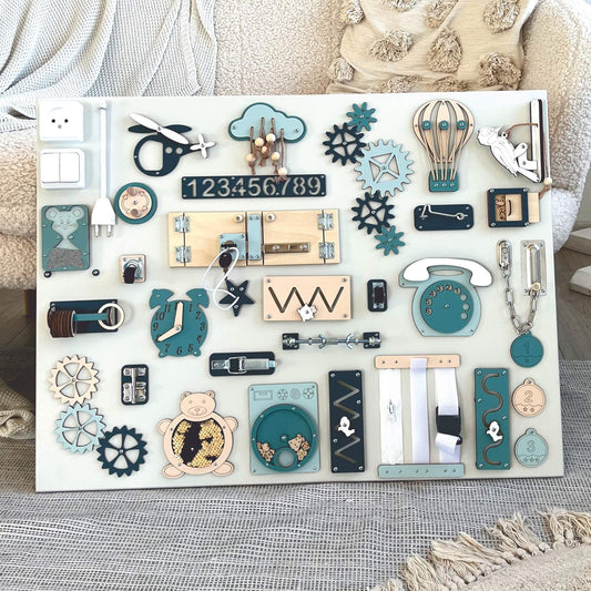 Extra large Montessori sensory busy board (60×80 cm)