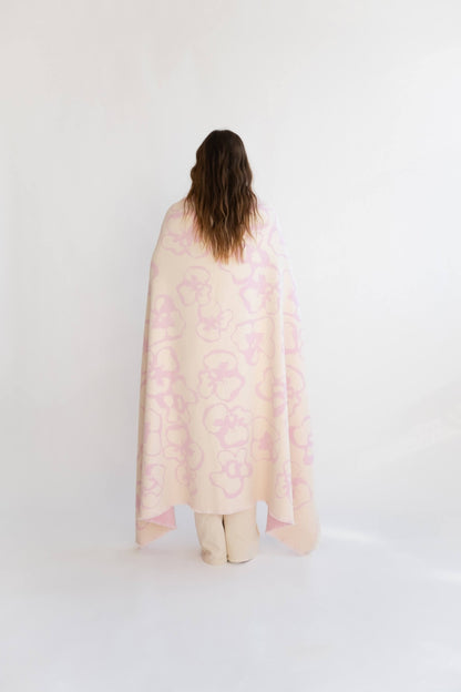 Flora cotton throw