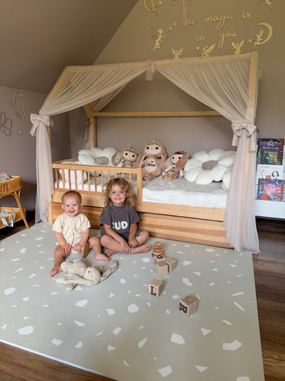 Foam Puzzle Playmat - Terrazzo Dove