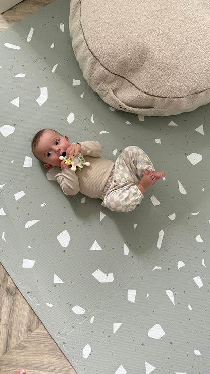 Foam Puzzle Playmat - Terrazzo Sage
