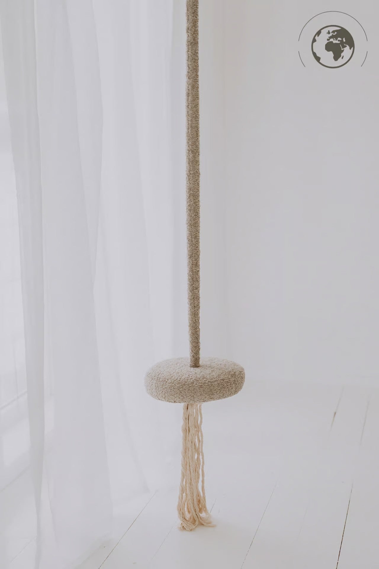 HopOn Swing - Bouclé Pearl White