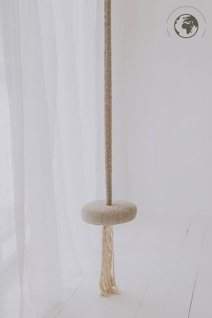 HopOn Swing - Bouclé Pearl White
