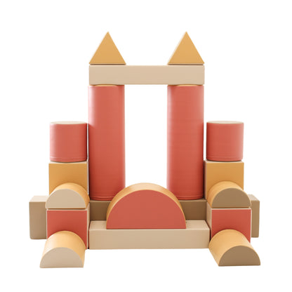 Fortress Soft Play Set – Pastel Pink