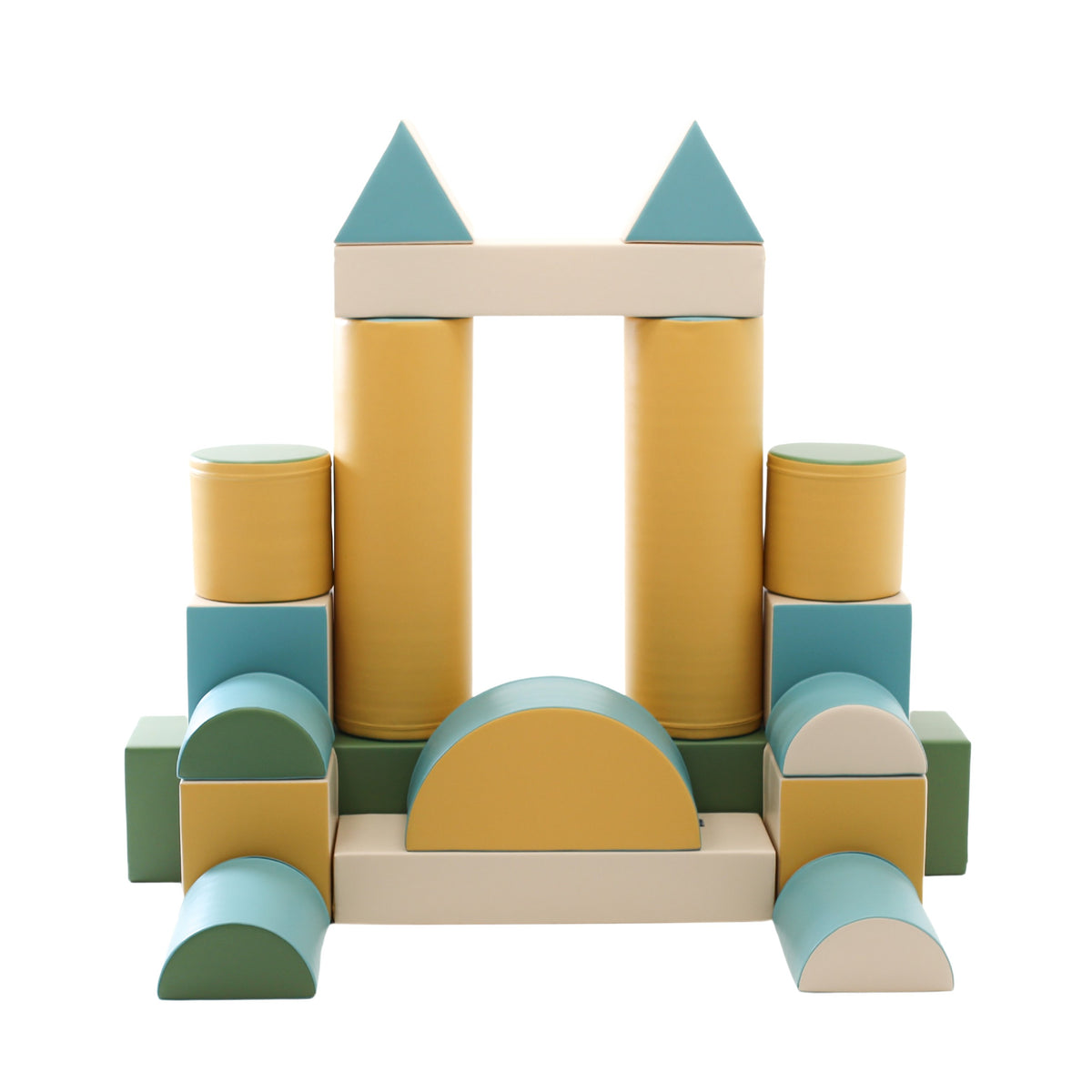 Fortress Soft Play Set – Pastel Turquoise
