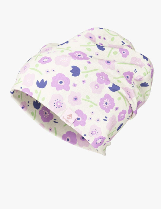 Kids Hat-Beanie For Autumn And Spring KLAUS - Summer Flowers