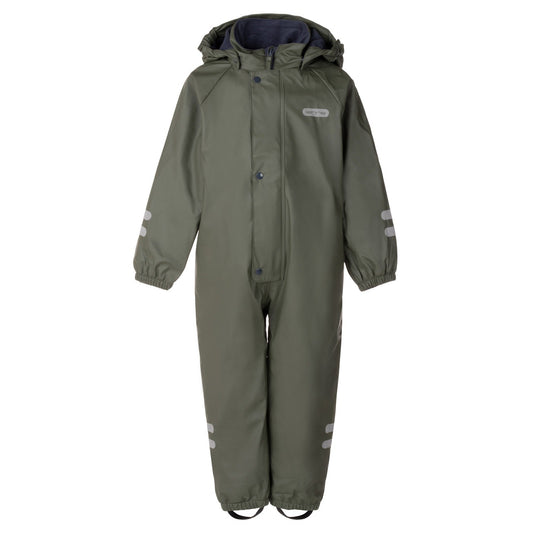 Kids’ Insulated Rain Suit – Green