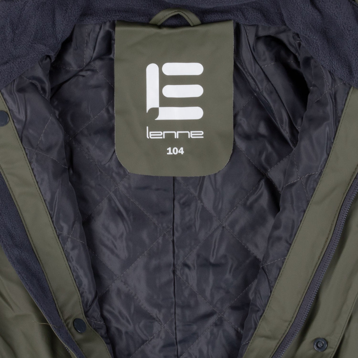 Kids’ Insulated Rain Suit – Green