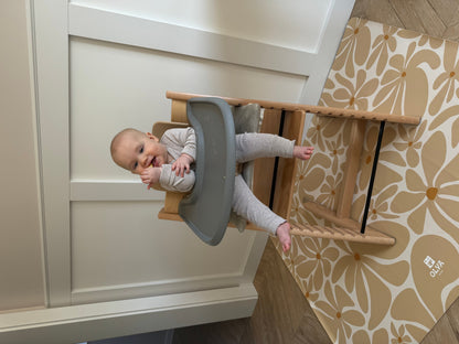 Kids Mealtime Floor Mat, Non-Slip & Waterproof - Daisy Sun