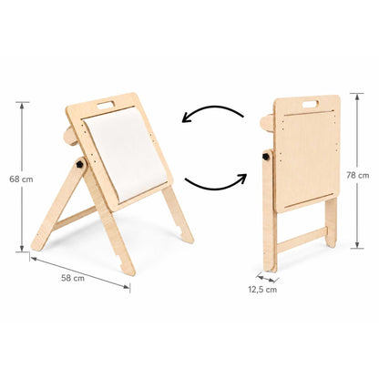 Drawing Board and Table 2in1 with Paper Roll