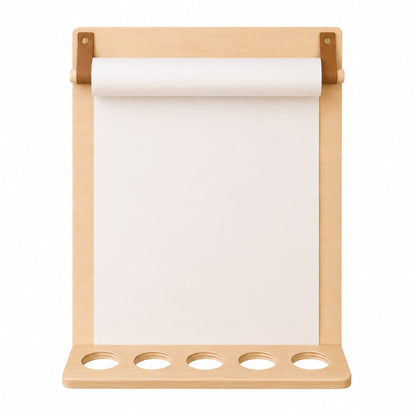 Drawing Board with Pencil Holder – With Paper Roll