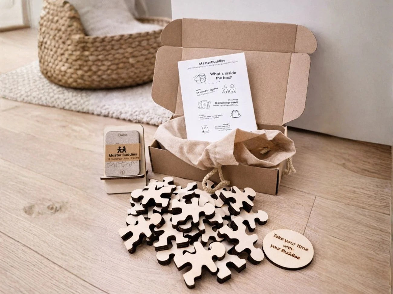 Master Buddies - Wooden Balancing and Building Set