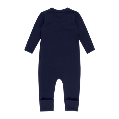 Merino Wool Baby Overall – Blue
