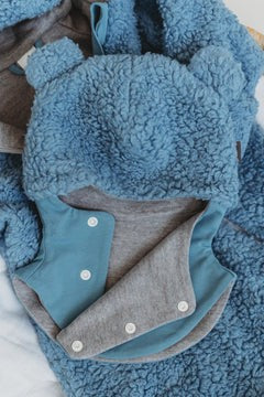 Merino Wool Lined Baby Balaclava THEO