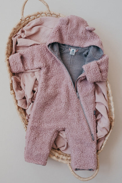Merino Wool Lined Baby Overall TEDDY