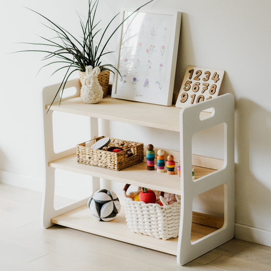 Modular Montessori Toy Shelf