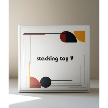Montessori-inspired Modern Stacking Toy Modern Y