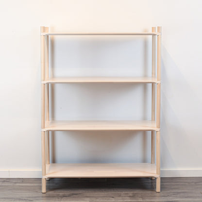 Montessori-Inspired Wooden Shelving Unit Medium, 4 Shelves