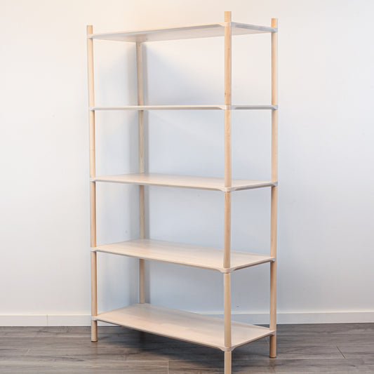 Montessori-Inspired Wooden Shelving Unit Medium, 5 Shelves