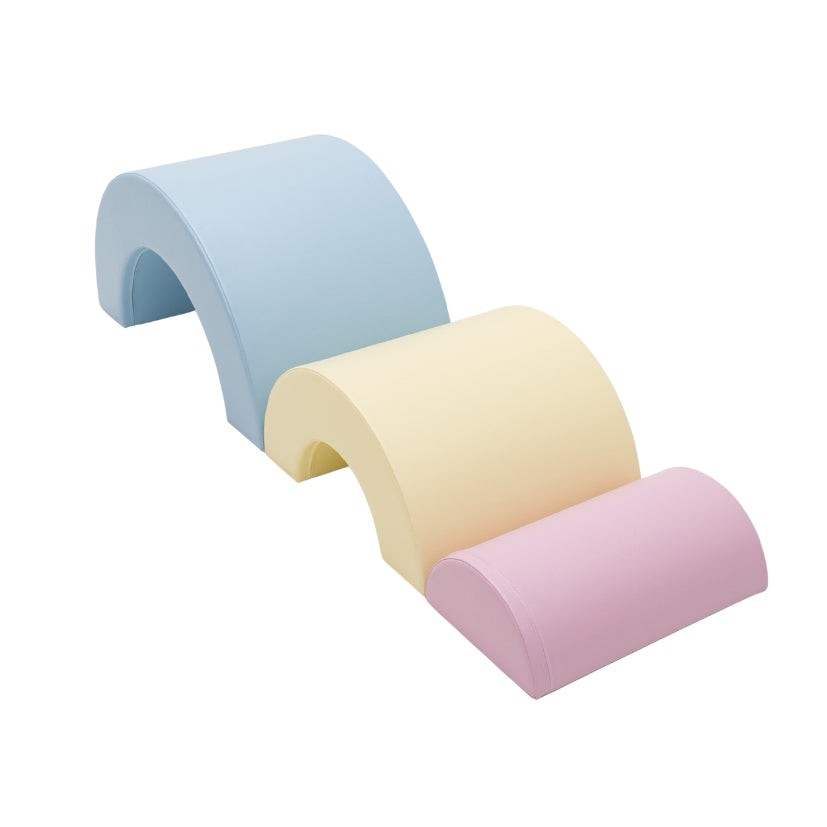 Montessori Soft Play Set - Light Pastel
