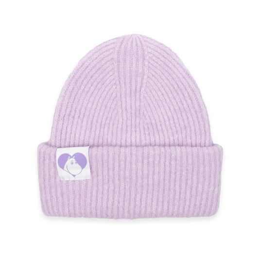Moomintroll Fluffy Chunky Beanie - Lilac