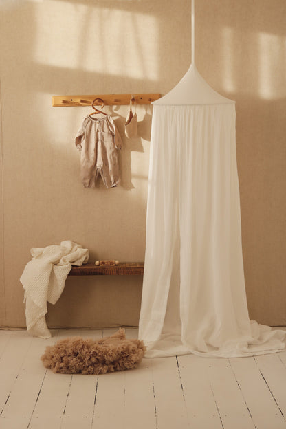 Organic Cotton Canopy - Cream Cotton