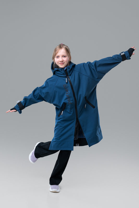 Paul Light Kids Outdoor Robe - Blue