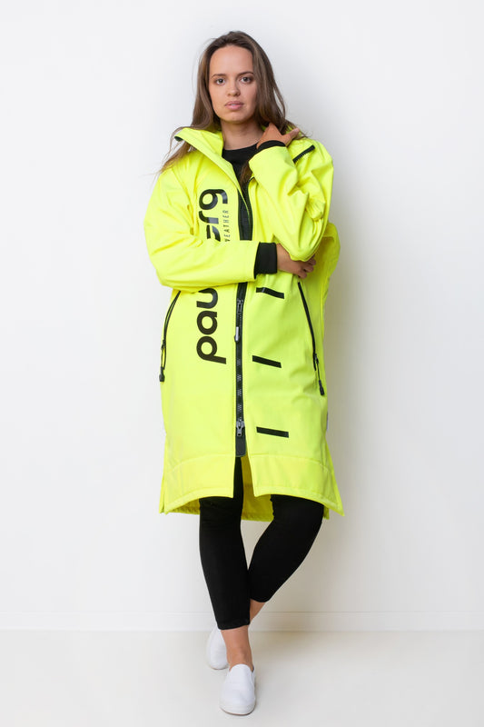 Paul Light Outdoor Robe - Neon Yellow