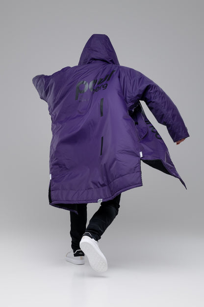 Paul Nordic Changing Robe - Dark Violet