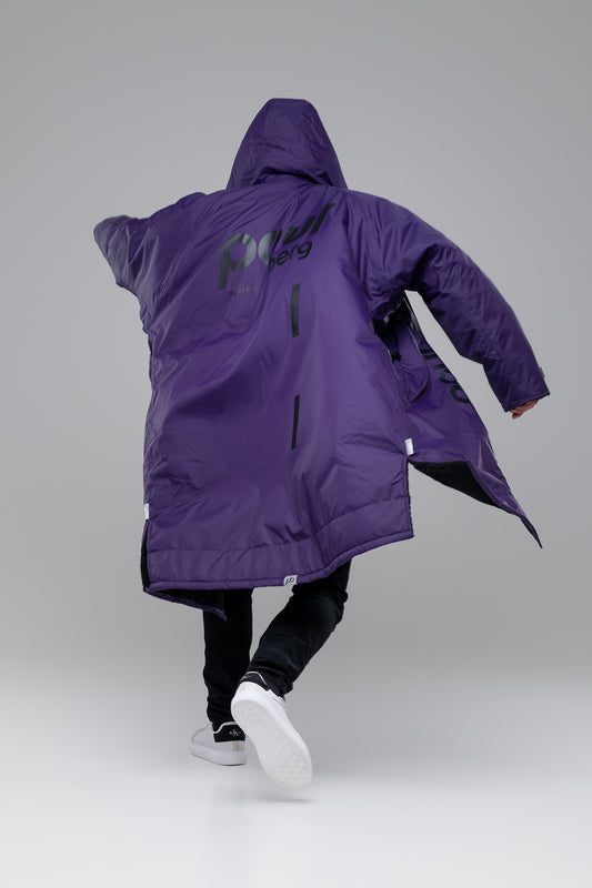 Paul Nordic Changing Robe - Dark Violet