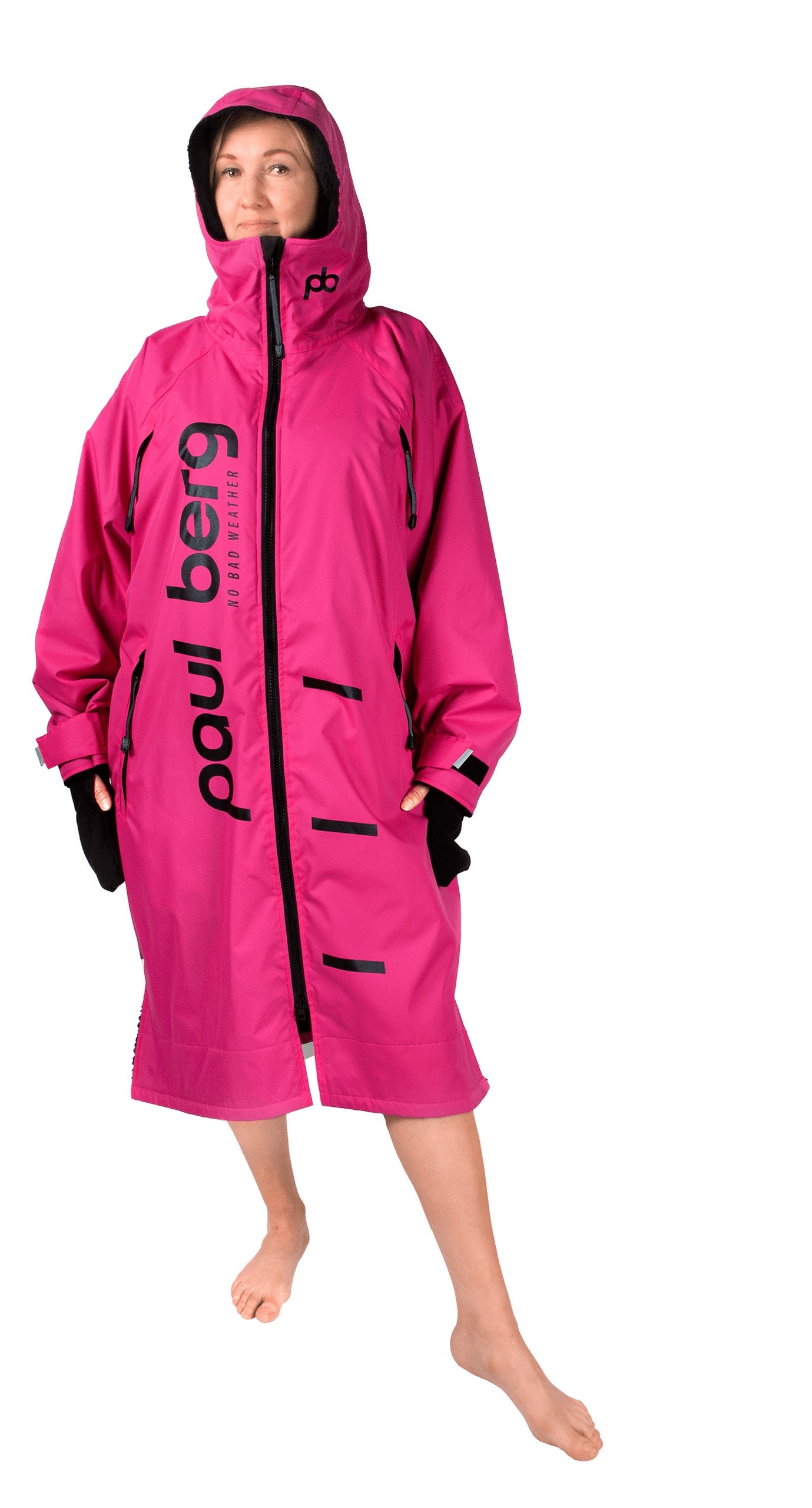 Paul Nordic Changing Robe - Fuchsia