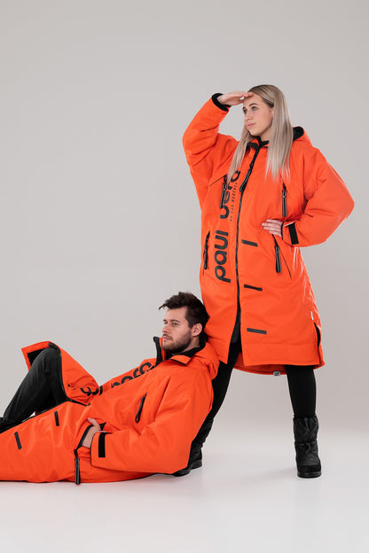 Paul Nordic Changing Robe - Orange