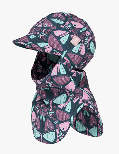 Peaked Spring-Fall Balaclava For Kids BENT - Butterlies