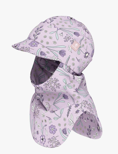Peaked Spring-Fall Balaclava For Kids BENT - Sunny Petals