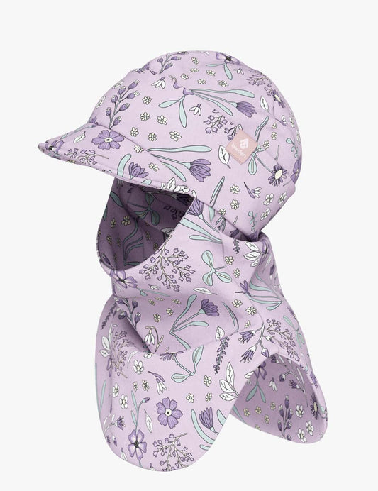 Peaked Spring-Fall Balaclava For Kids BENT - Sunny Petals