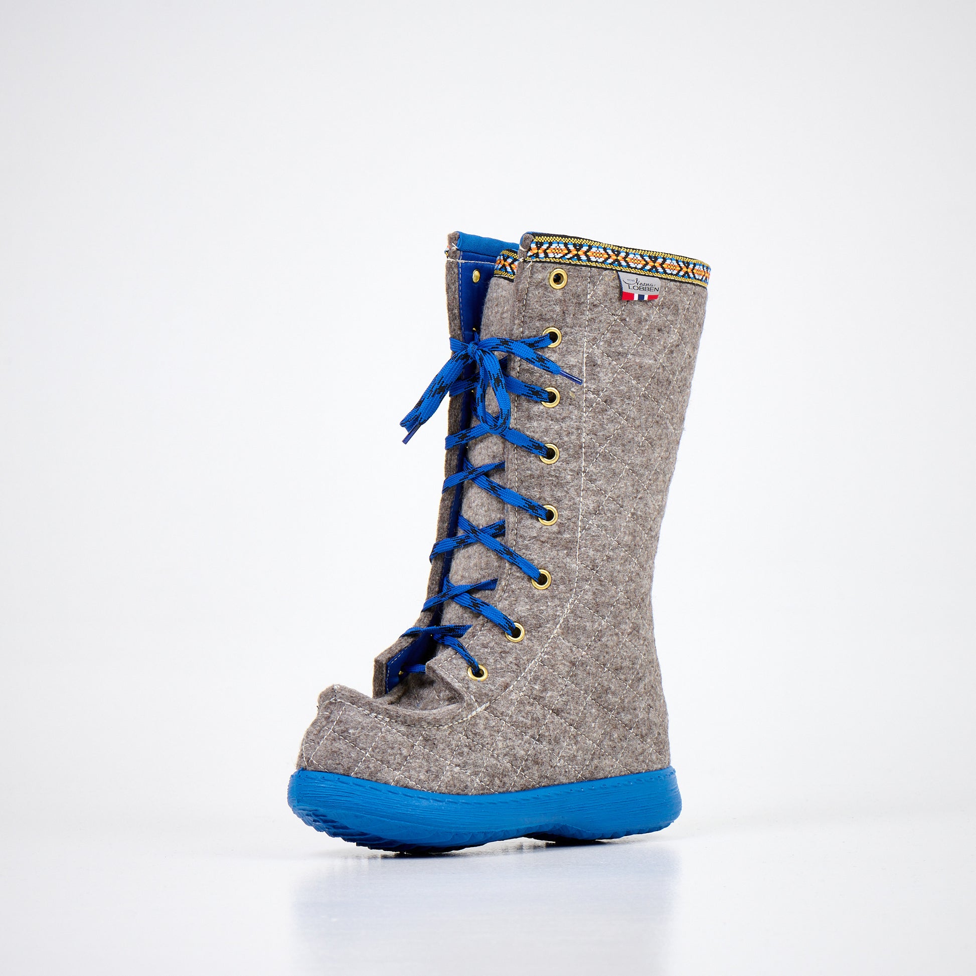 Polar Lobben Felt Boots - Grey