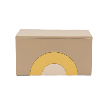 Rainbow Bridge Soft Play Set - Beige & Honey