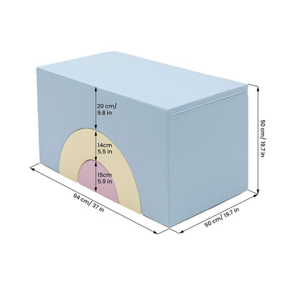 Rainbow Bridge Soft Play Set - Light Pastel