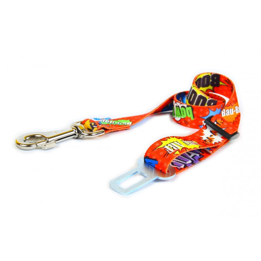 Safety Belt - Red Graffiti