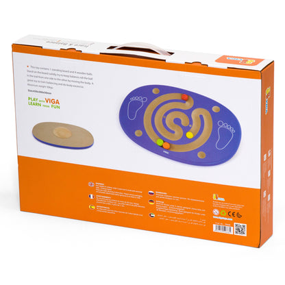 Sensory Wooden Balance Board with Maze