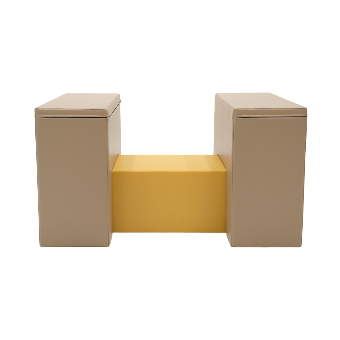 Soft Play Activity Set Balance Bridge - Beige & Honey