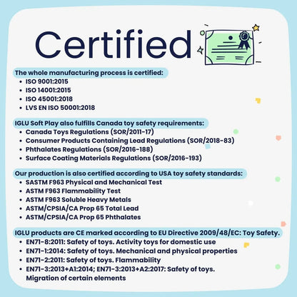 Soft Play Activity Set Balance Bridge - Beige & Honey