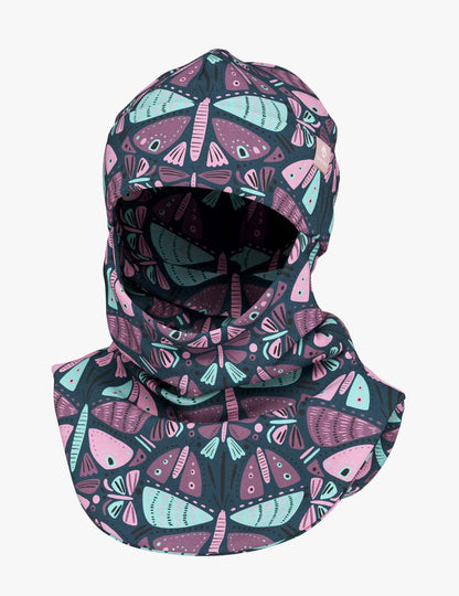 Spring-Fall Kids Balaclava BREDEN - Butterflies