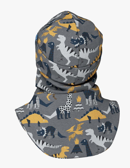 Spring-Fall Kids Balaclava BREDEN - Dinosaurs